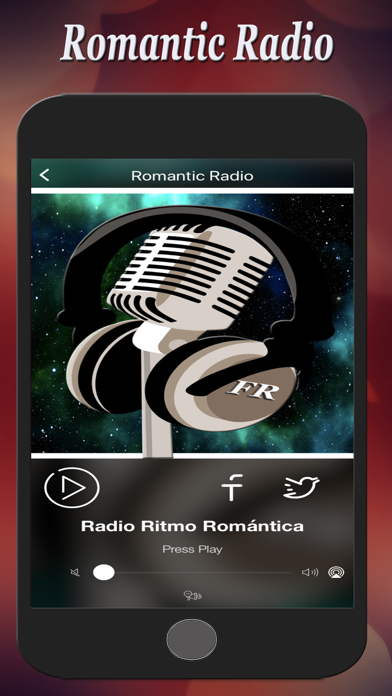 Screenshot #2 pour Romantic Radio