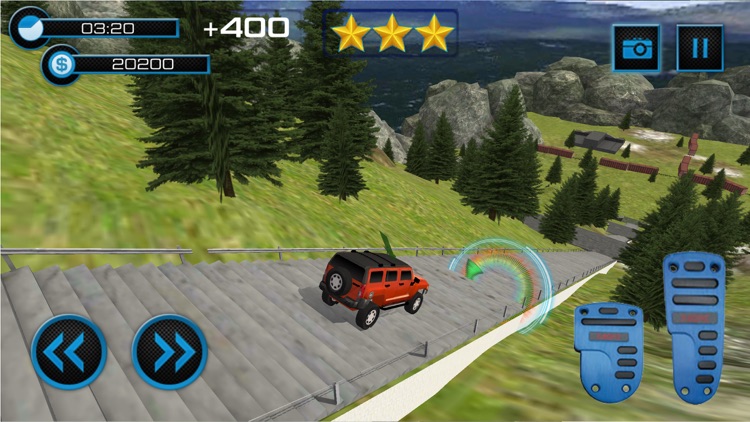 OffRoad Rover Stairs Challenge