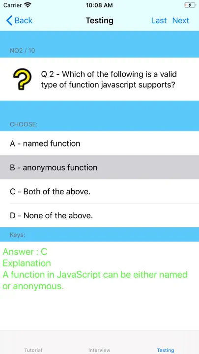 Tutorial For Java Script iPhone Ekran Görüntüsü 8