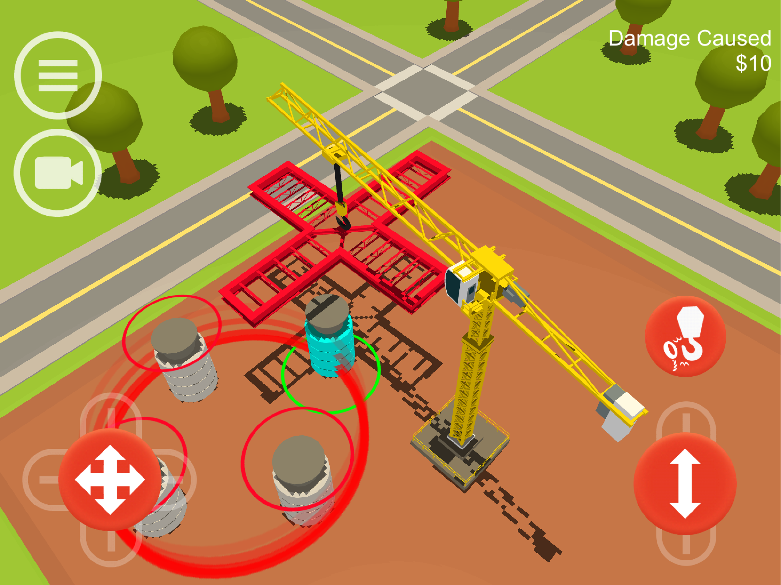 Hooked! A Tower Crane Game