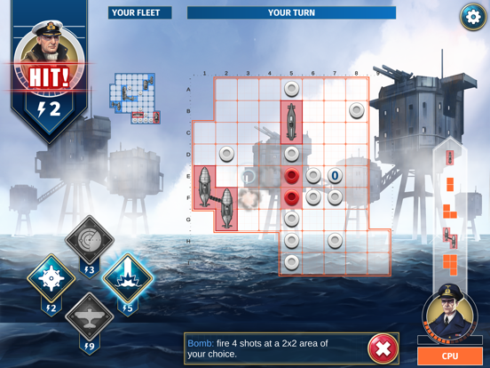 BATTLESHIP iPad app afbeelding 2