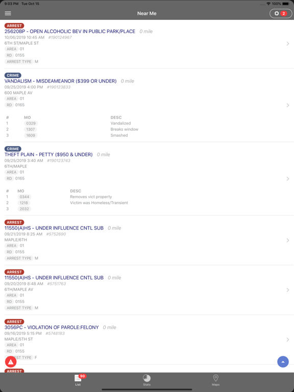 SmartStats.AI iPad screenshot 5 - Reference app