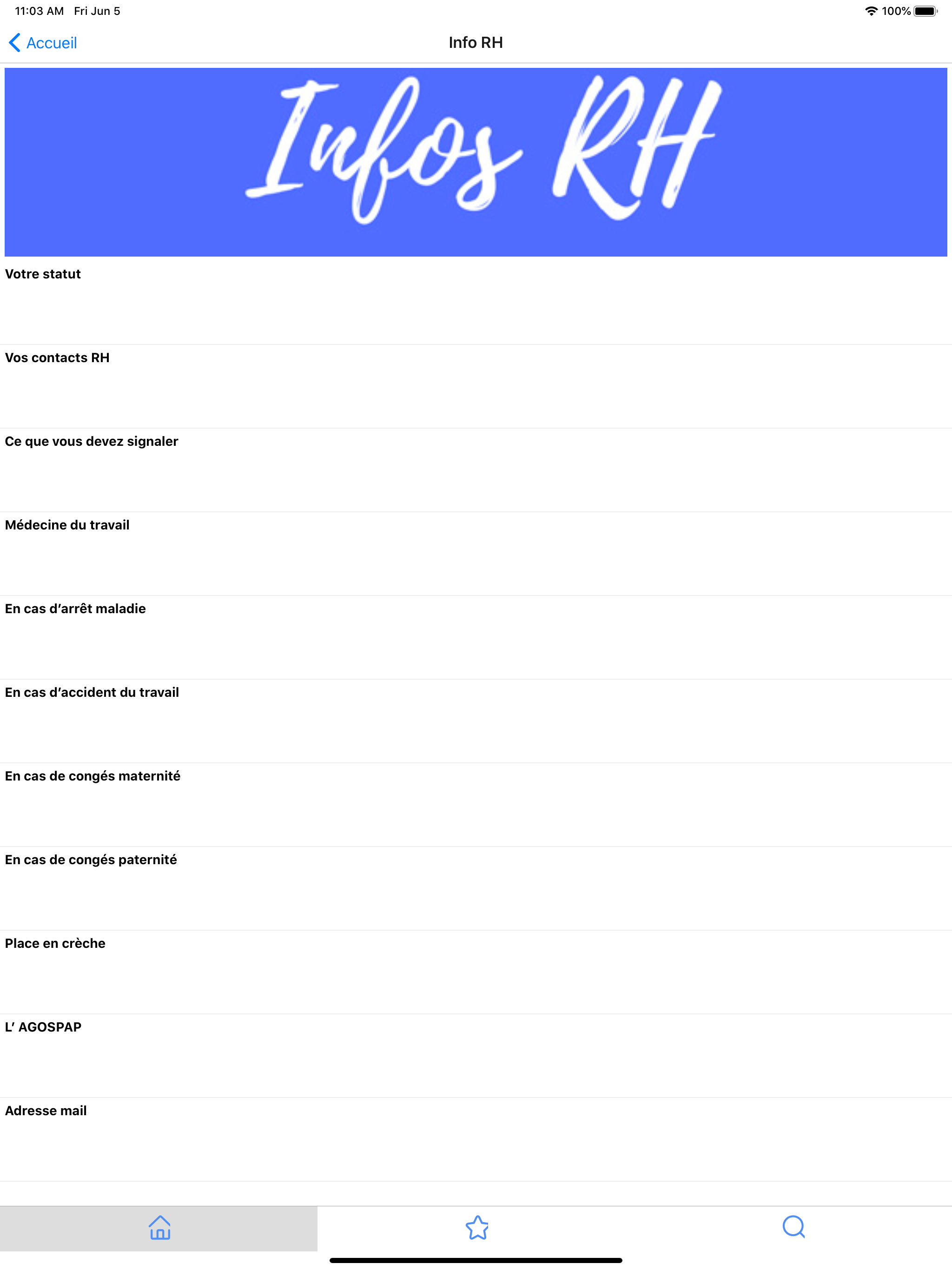 Livret Internes PSL