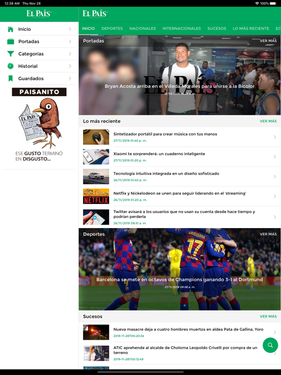 Screenshot #4 pour Diario El País.hn - Honduras