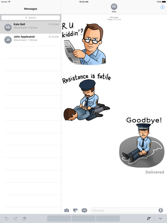 Screenshot #4 pour Funny Meme Police Sticker