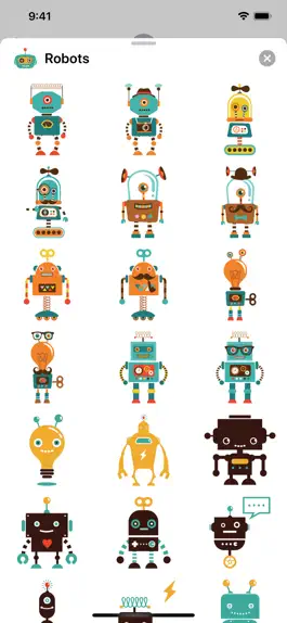 Game screenshot Robot Stickers - Beep Boop mod apk