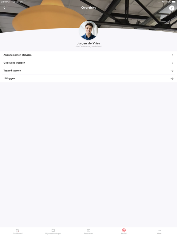 App screenshot