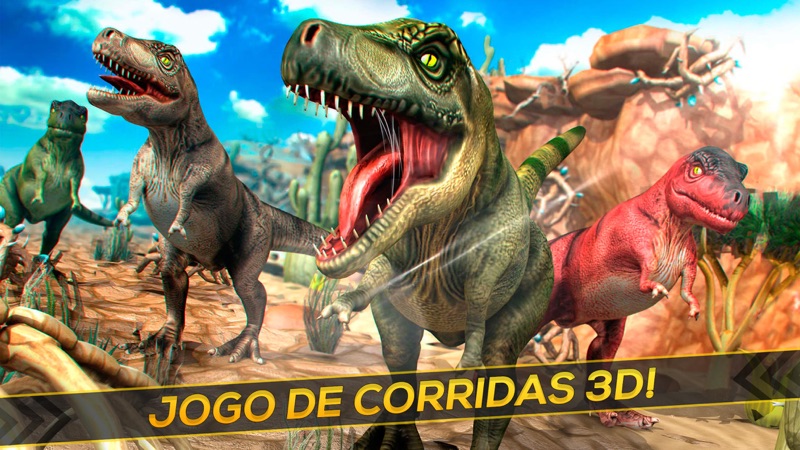 Jurassic Race Run: Dinossauros screenshot 1
