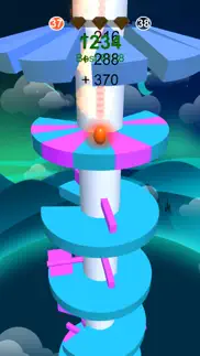 hop ball-bounce on stack tower iphone screenshot 4