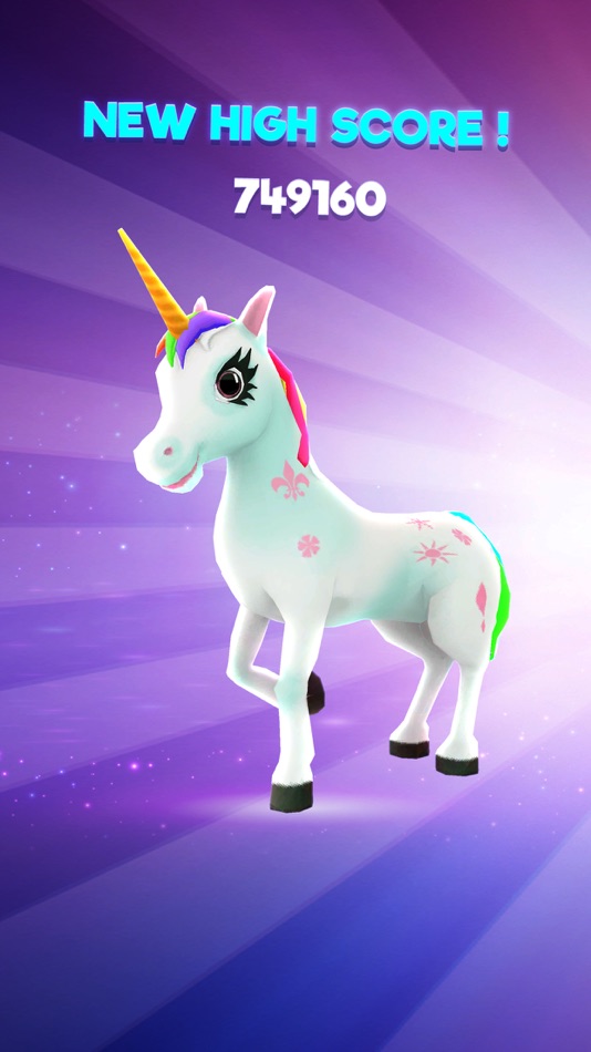 #4. Unicorn Runner 2020- Pony Run (iOS) 由: BigCode Games Pvt Ltd