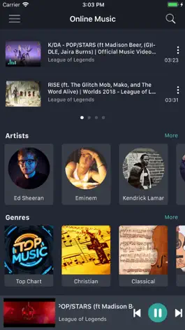 Game screenshot MusicOZ: Music player apk