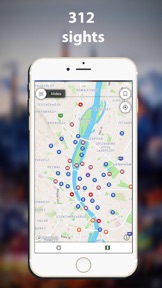 Budapest travel map guide 2020 screenshot