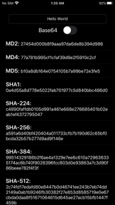 Hash Algorithm Generator screenshot