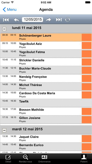 Screenshot #2 pour physiomanager