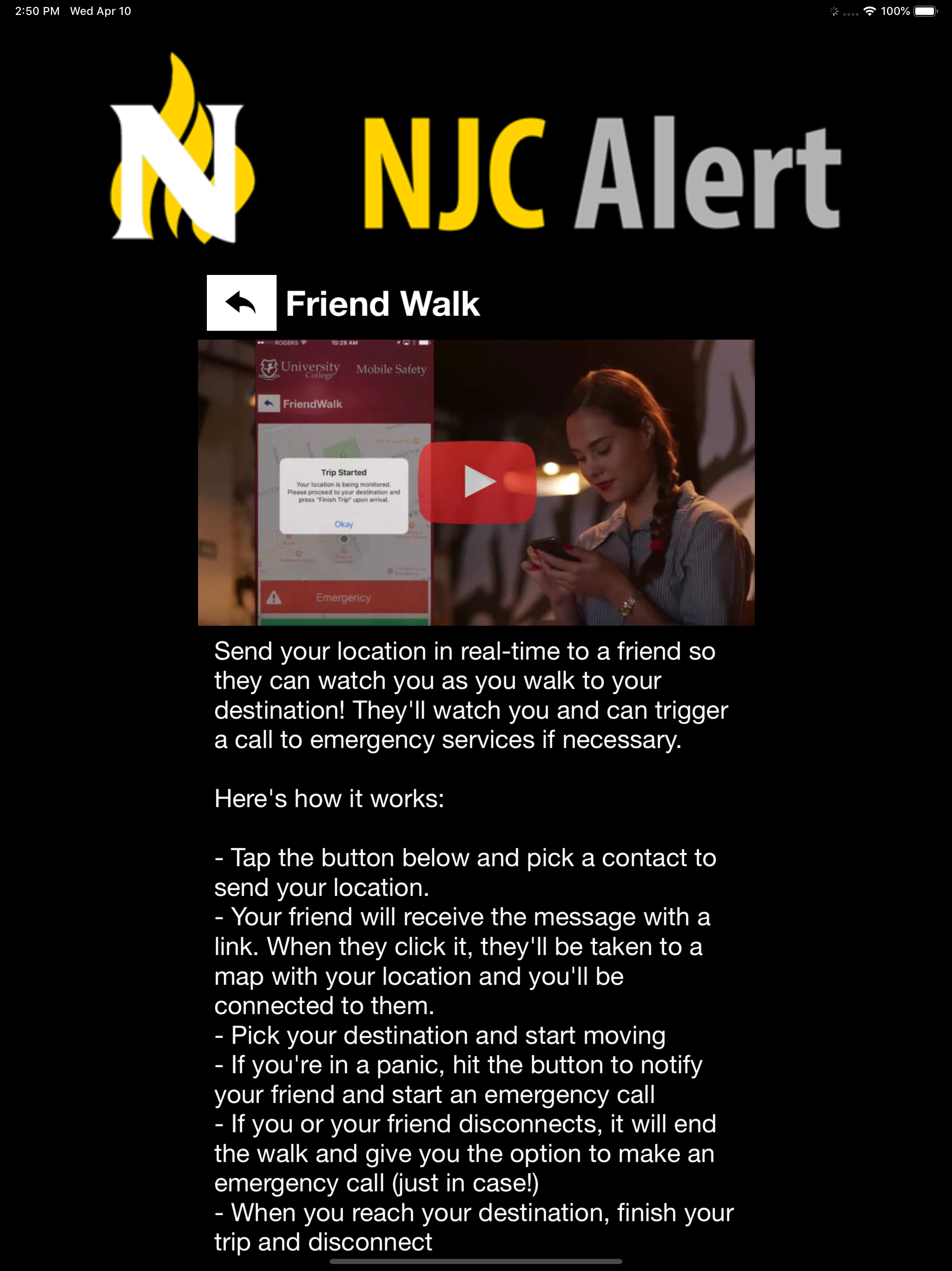 NJC Alert screenshot 11