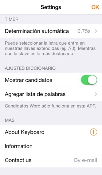 Easy Mailer Spanish Keyboardのおすすめ画像4