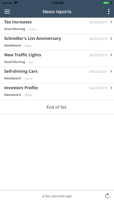 App screenshot