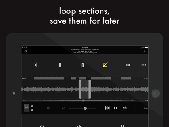 AudioScrub (PLAY Edition) iPad screenshot 2 - Music app