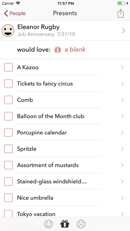 Surprise! For any occasion