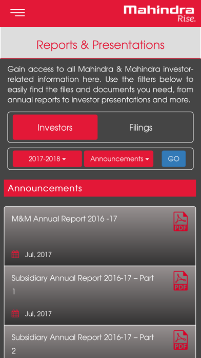 How to cancel & delete M&M Investor Relations from iphone & ipad 2