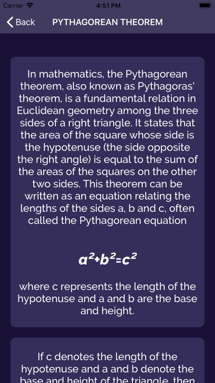 Pythagorean Calc.
