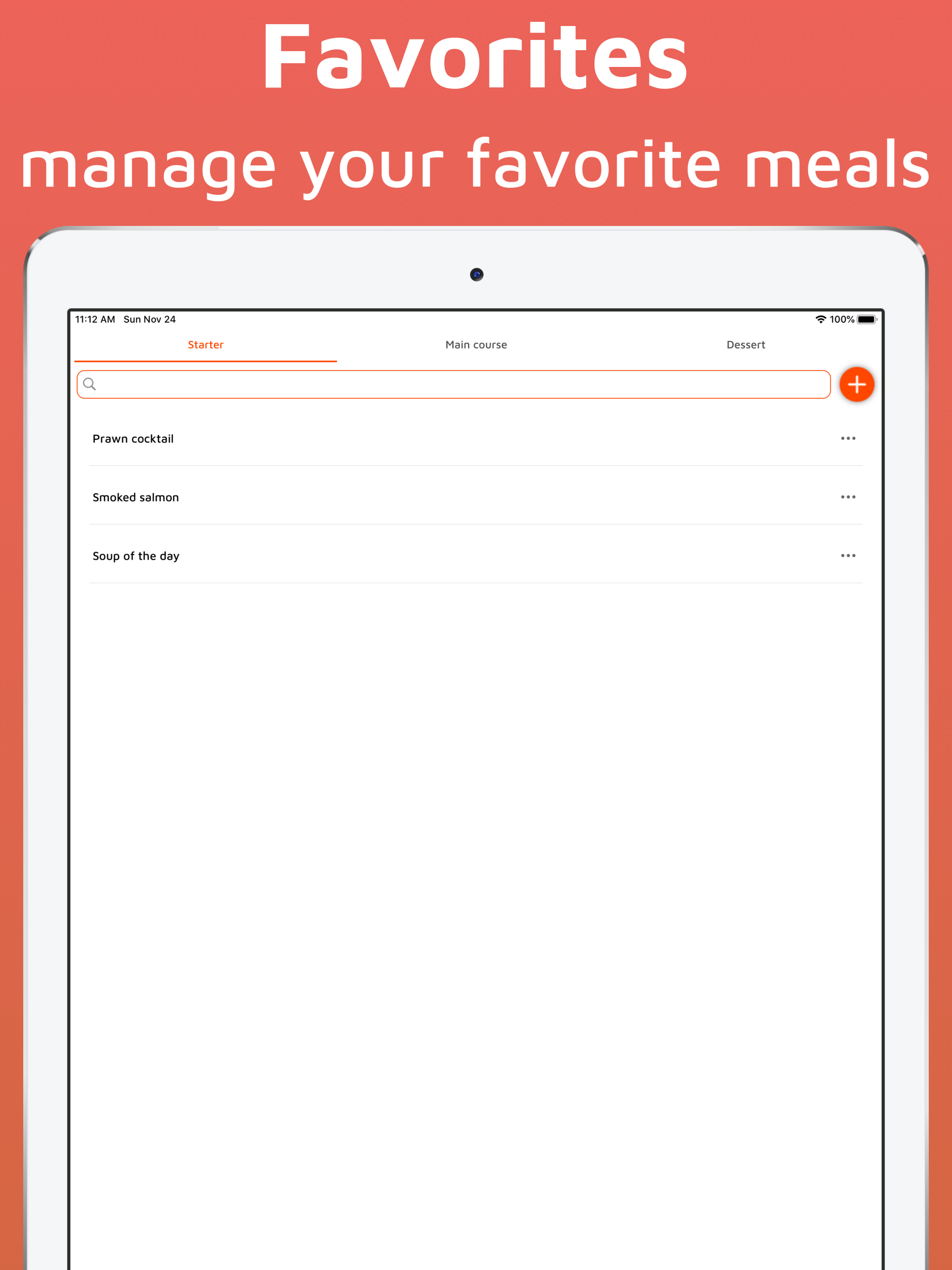 Mes menus screenshot 7