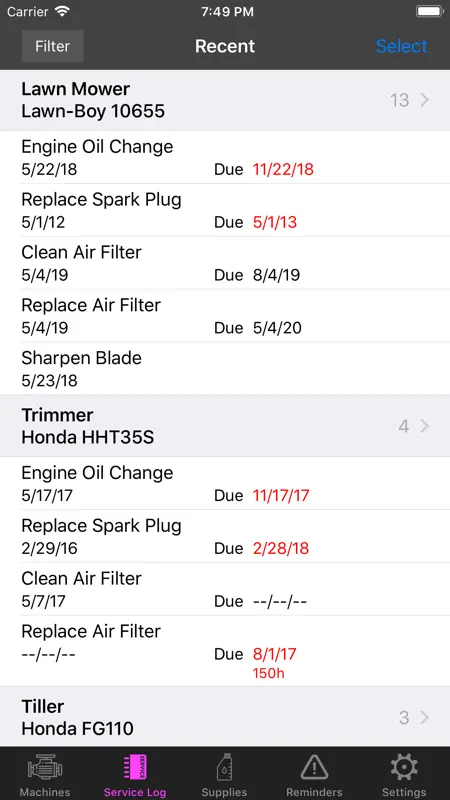 Oilmanac screenshot 3 of 10