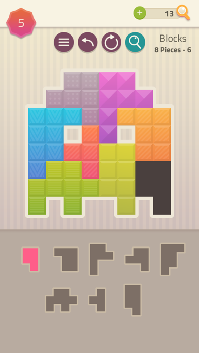 Polygrams - Tangram Puzzles Screenshot