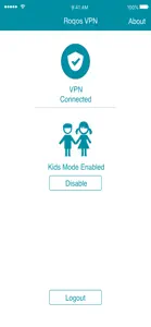 Roqos VPN screenshot #3 for iPhone