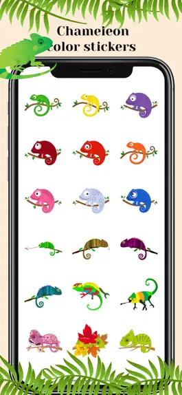 Game screenshot Chameleon Color Stickers mod apk