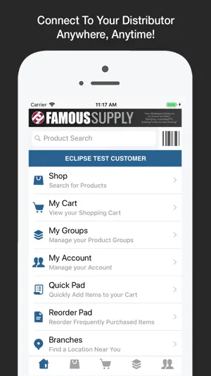 eFamous OE Touch screenshot 1