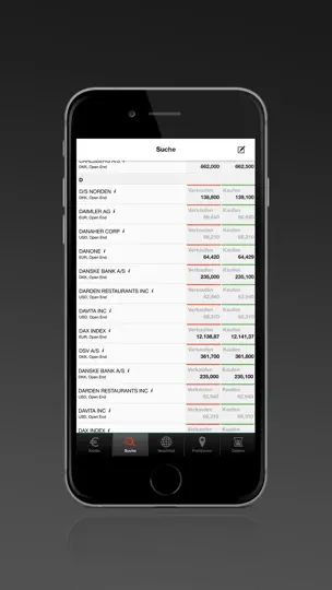 Screenshot von S Broker CFD App auf dem iPhone 1