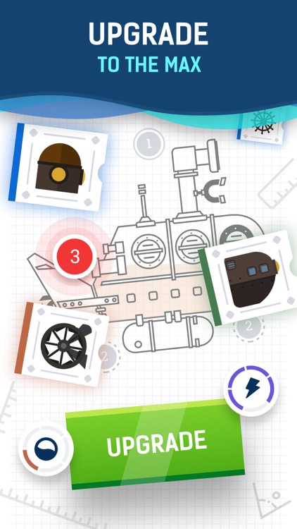 Idle Submarine: Raft to Boat