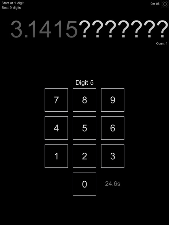 Memorize Pi Digits - 3.14π Screenshots