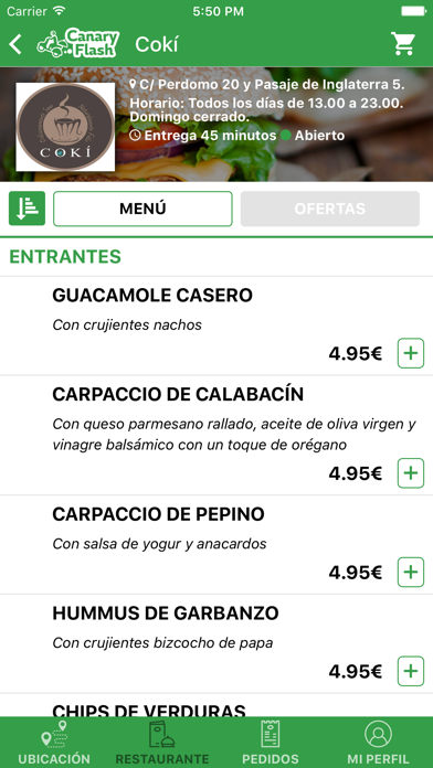 App screenshot