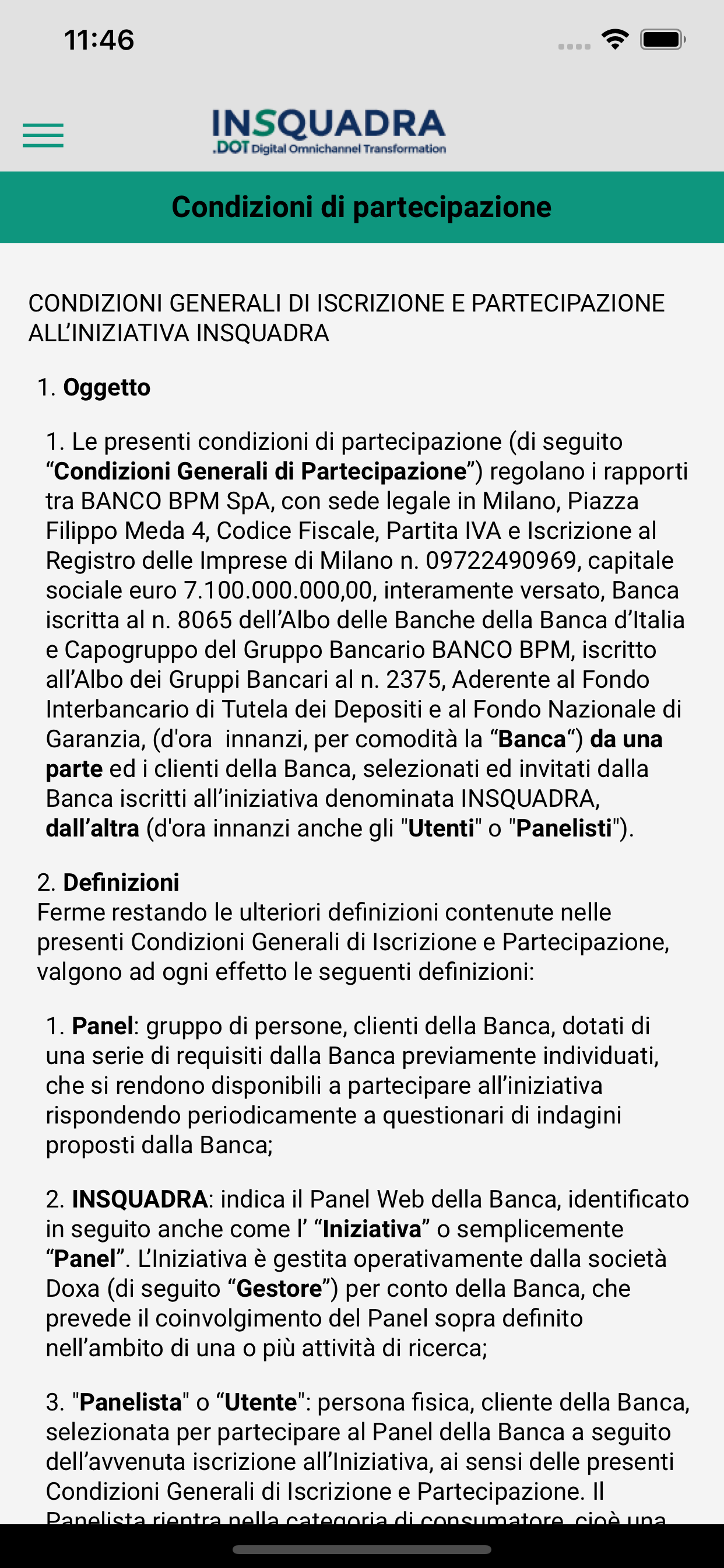 InSquadra screenshot 6