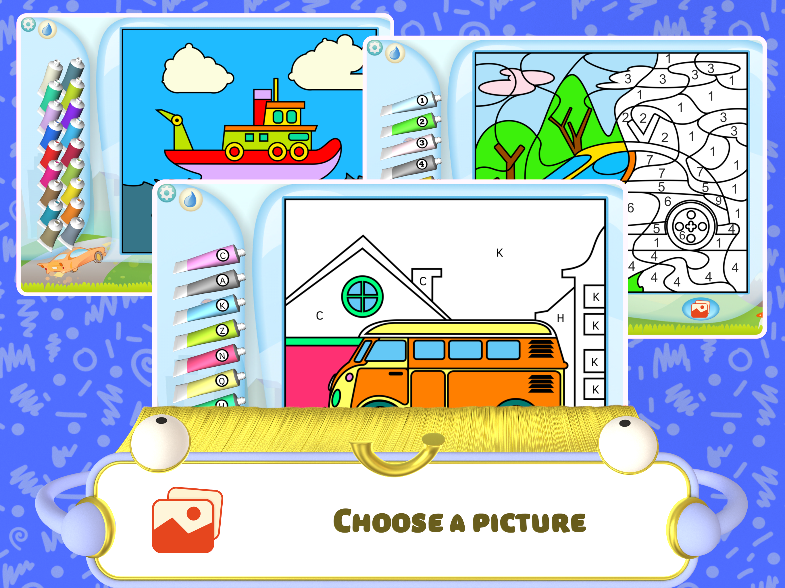 Color by Numbers - Cars