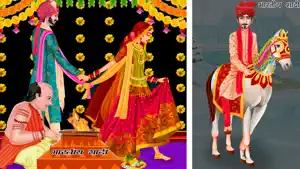 Indian Winter Wedding GirlGame screenshot 1