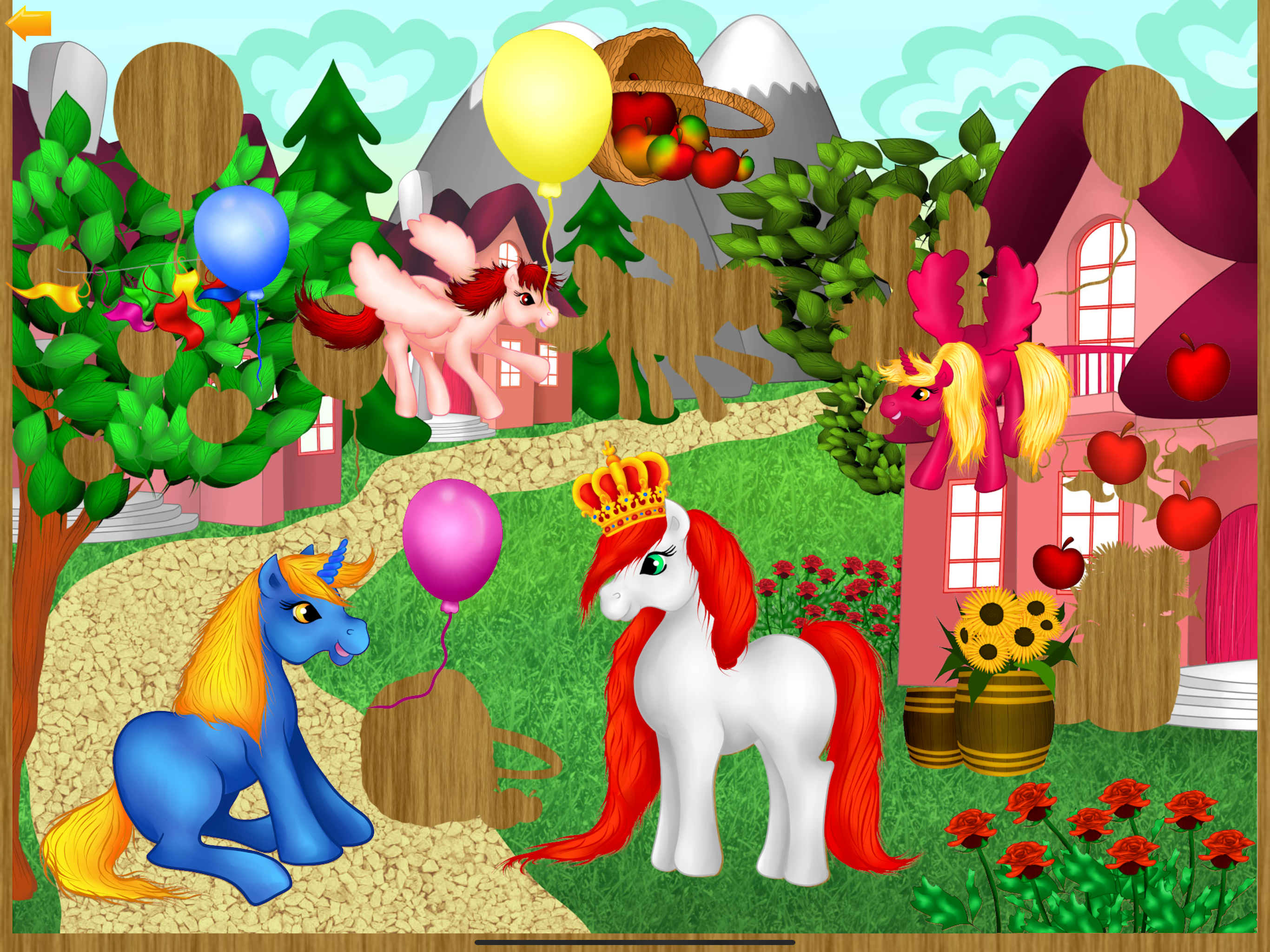 Princess girl puzzle game!