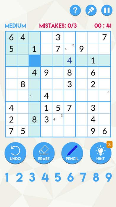 SUDOKU - Deluxe screenshot 3