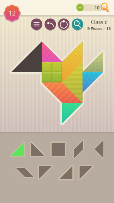 Polygrams - Tangram Puzzles Screenshot