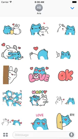 Game screenshot Animated Capoo & Tutu Sticker apk