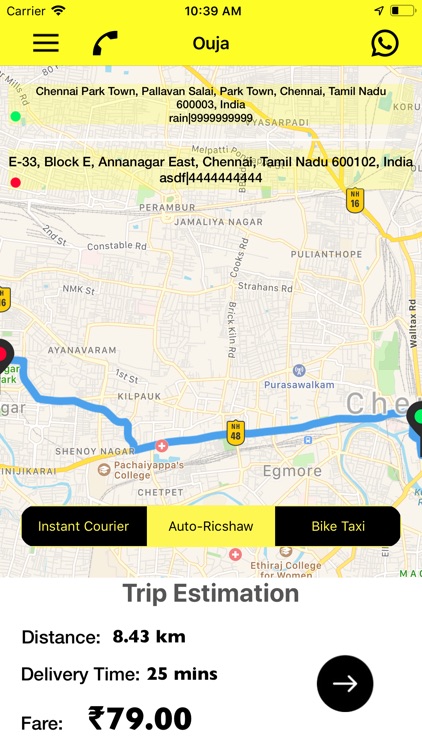 Ouja: Delivery & Taxi App screenshot-4