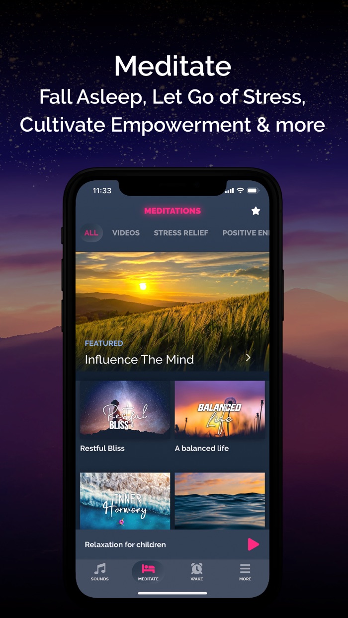 Beditations Sleep  Awaken