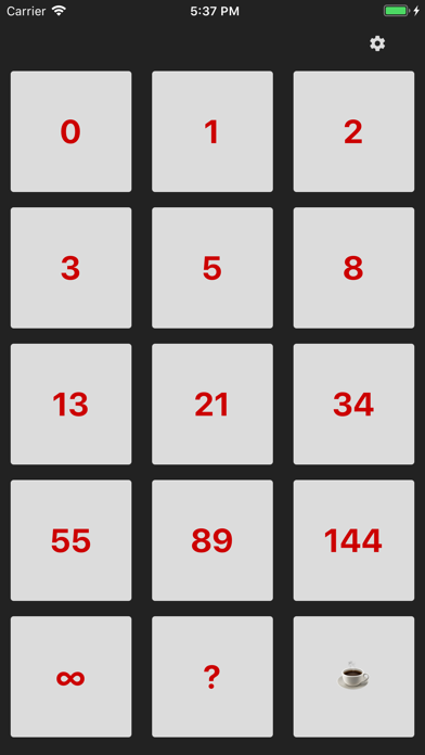 Screenshot #1 pour Scrum Inc Poker