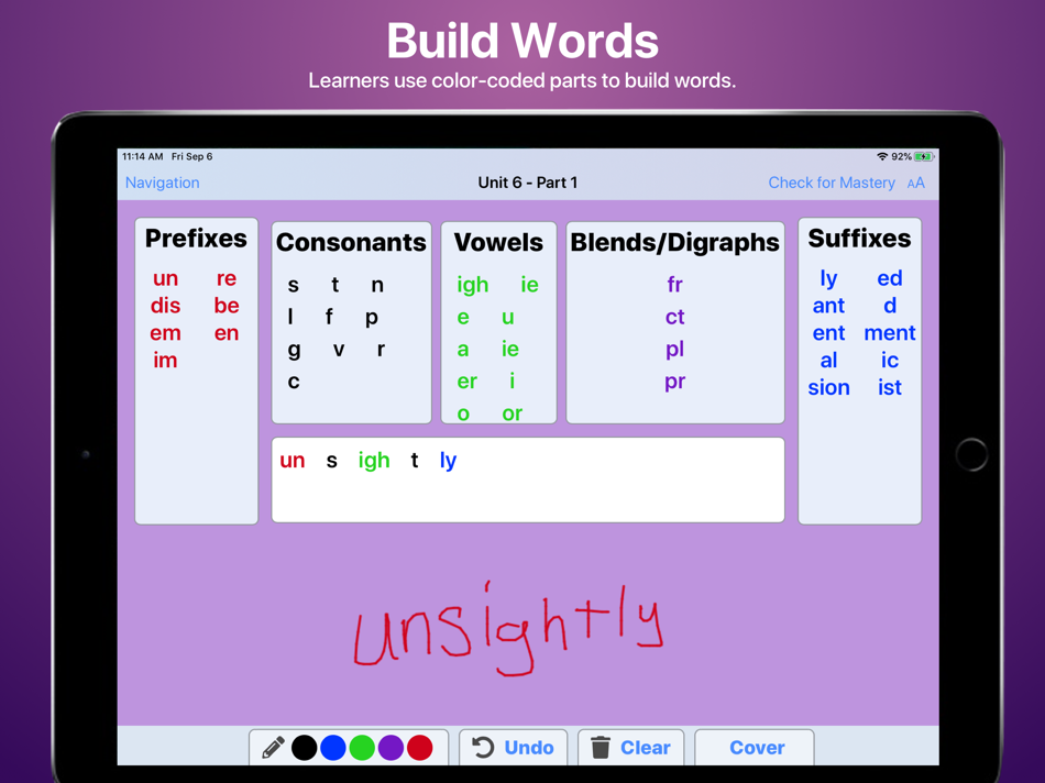 #1. WordBuilder Intervention (iOS) Bởi: Napa County Office of Education