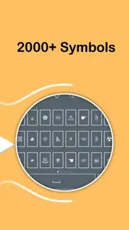 symbol keyboard - 2000+ signs iphone screenshot 4