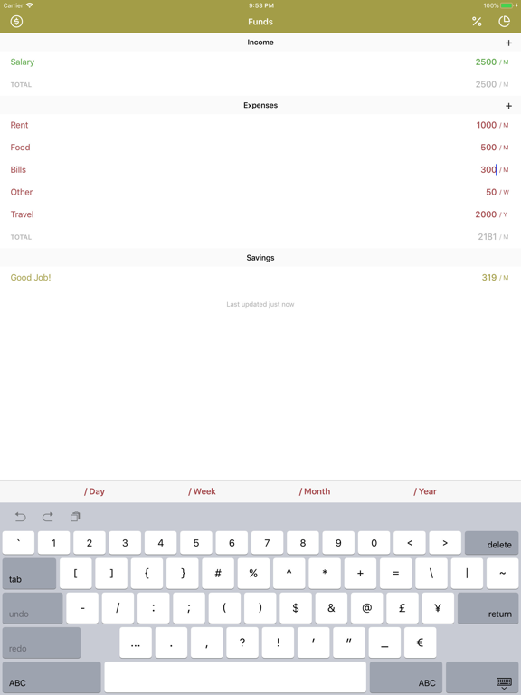 Screenshot #5 pour Funds.