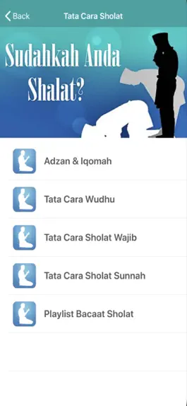 Game screenshot Tata Cara Sholat Lengkap apk