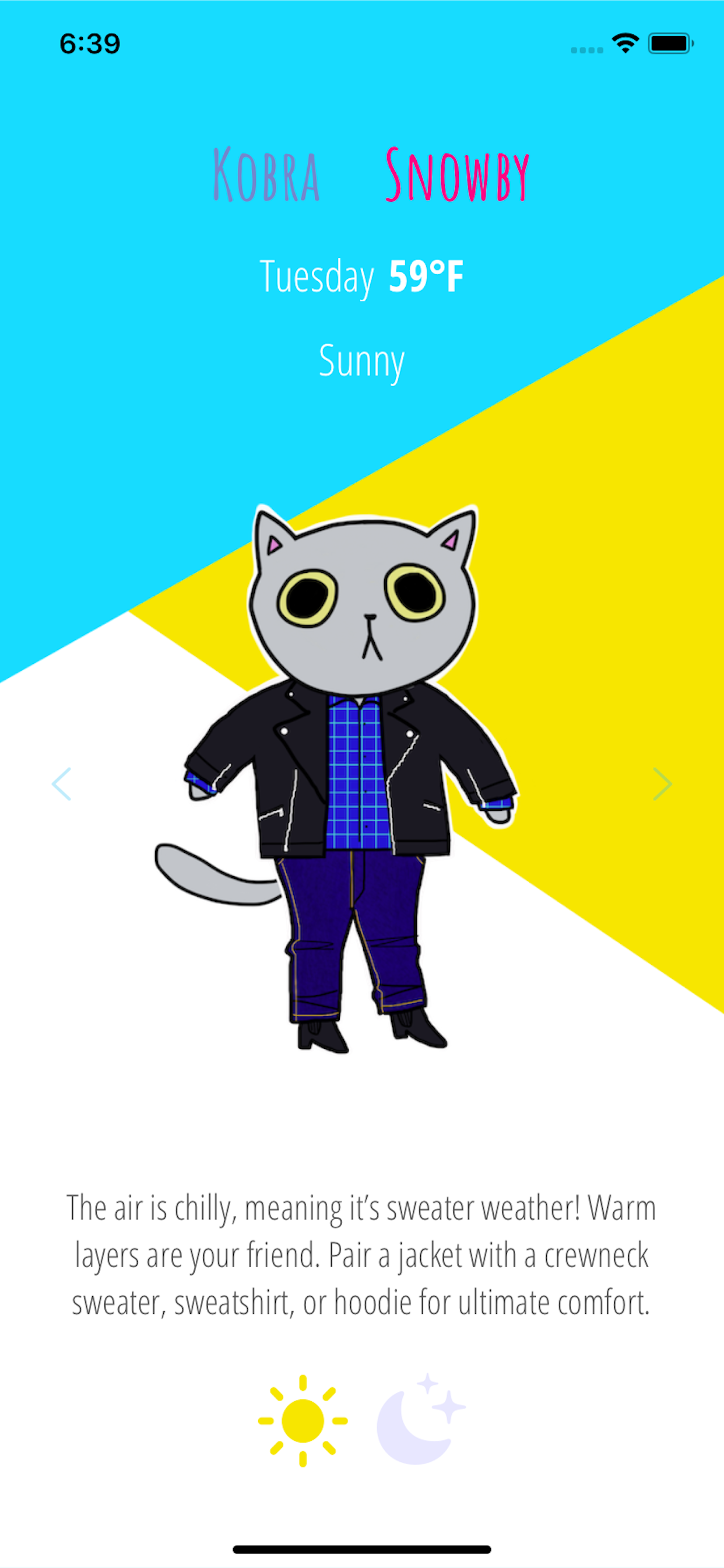 Weather Cats